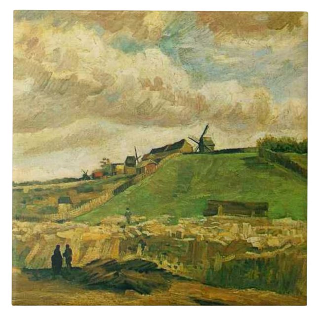 Van Gogh, O Morro de Montmarte (Frente)