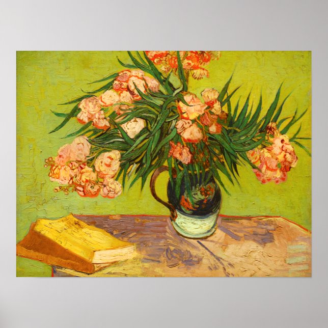 Van Gogh Oleanders Poster (Frente)