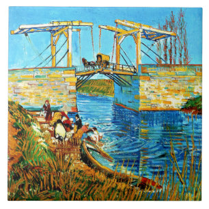 Van Gogh - Ponte Langlois em Arles,
