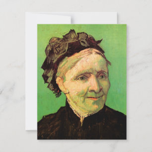 Van Gogh; Retrato da Mãe do Artista, Arte Vintage