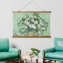 Van Gogh Rosa Art Familiar Wood Wall