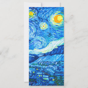 Van Gogh Starry Night Card