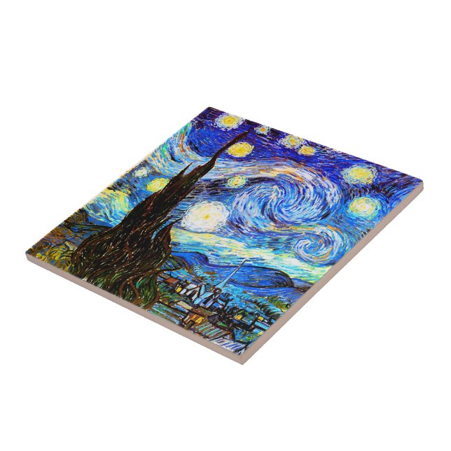 Van Gogh Starry Night Fine Art (Lateral)