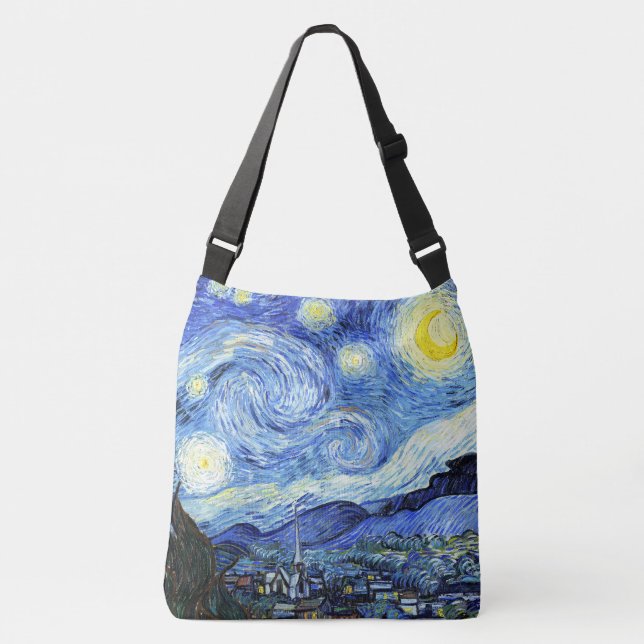 Van Gogh Starry Night Impressionismo Tote Bag (Frente)