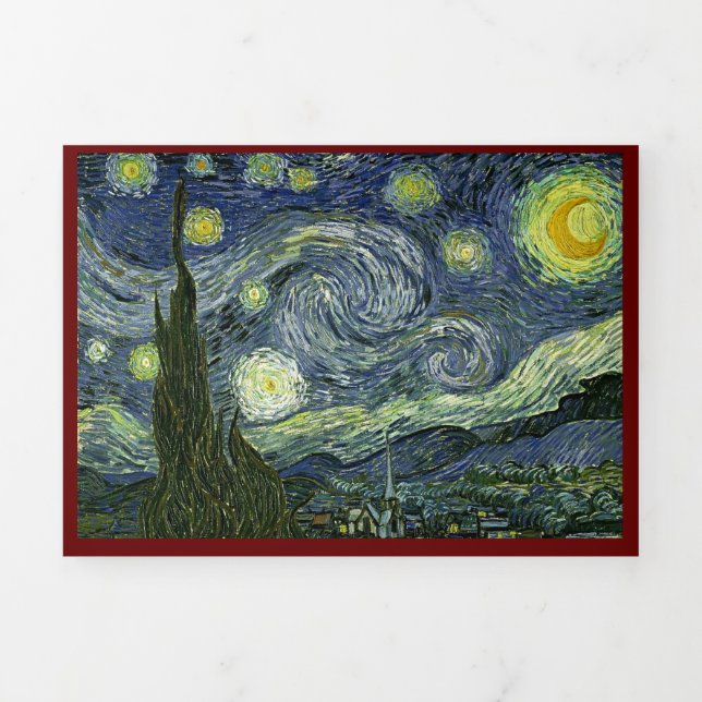 Van Gogh Starry Night Modelo (Cobrir)