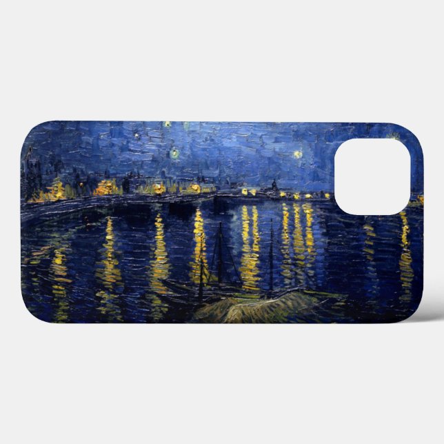 Van Gogh Starry Night Over Rhone (Verso (horizontal))