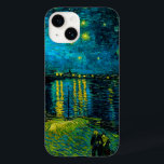 Van Gogh Starry Night Over the Rhône<br><div class="desc">capas de iphone com a pintura a óleo de Vincent van Gogh,  "Starry Night Over the Rhône" (1888). As estrelas amarelas brilhantes decoram o céu azul noturno como um casal rolando ao longo de um riverbank em Arles. Um presente perfeito para fãs de Impressionismo Poste e arte holandesa.</div>