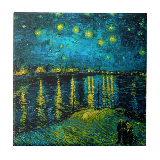 Van Gogh Starry Night Over the Rhône (Frente)