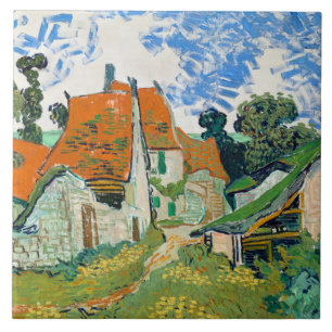 Van Gogh - Street in Auvers - sur-Oise Cerâmica Ti