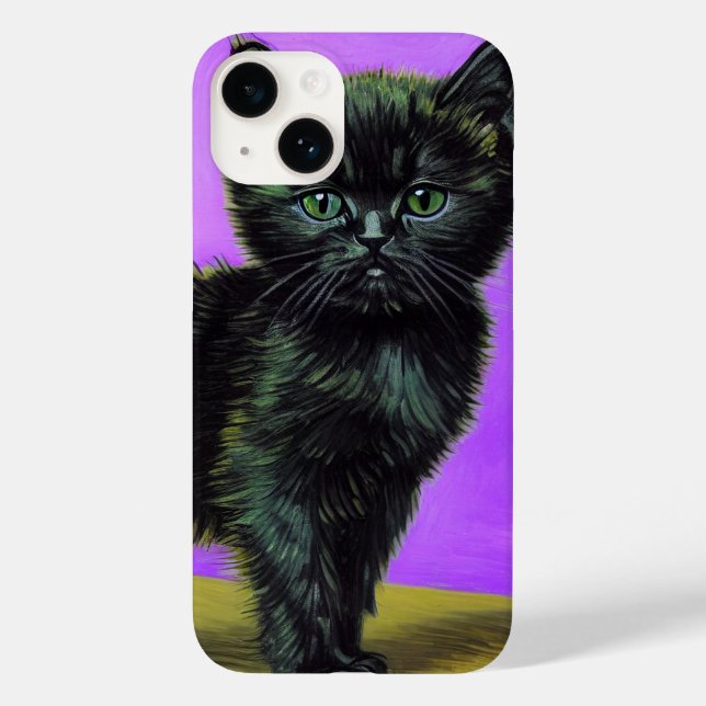 Van Gogh Style Cat (Verso)