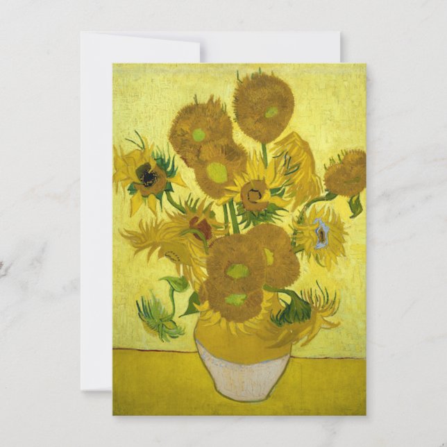 Van Gogh Sunflower (Frente)