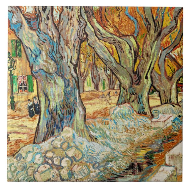 Van Gogh - The Large Plane Trees (Frente)