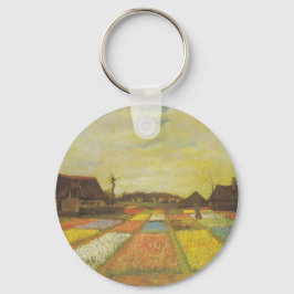 Van Gogh Tulip Fields Double Sided Chaveiro