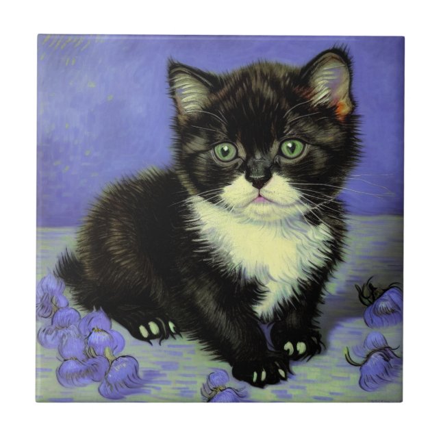Van Gogh Tuxedo Kitten (Frente)