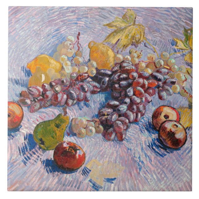Van Gogh - Uvas, Limões, Peras e Maçãs, (Frente)