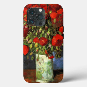 Van Gogh - Vase com Poppies Vermelhos