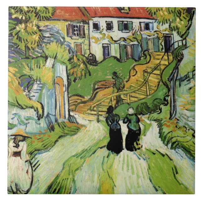 Van Gogh - Village Street e Steps in Auvers (Frente)