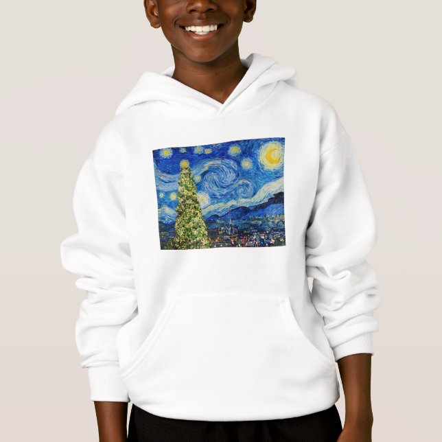 Van Gough Starry Night - Árvore de Natal (Frente)