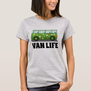 VAN LIFE HIPPIE VINTAGE T-SHIRTS CAMISETAS