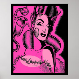 Vana DeVinyl™/Beauty-Bot Poster