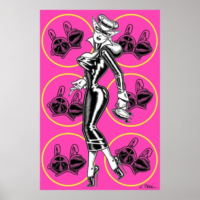 Vana DeVinyl™/Bizarre Fashions Poster (Frente)