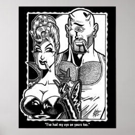 Vana DeVinyl™/Eyeballs Poster