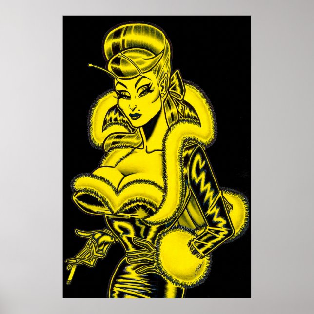 Vana DeVinyl™/PVC and Fun Fur Poster (Frente)