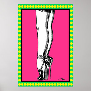 Vana DeVinyl™/Stockings and High Heels Poster