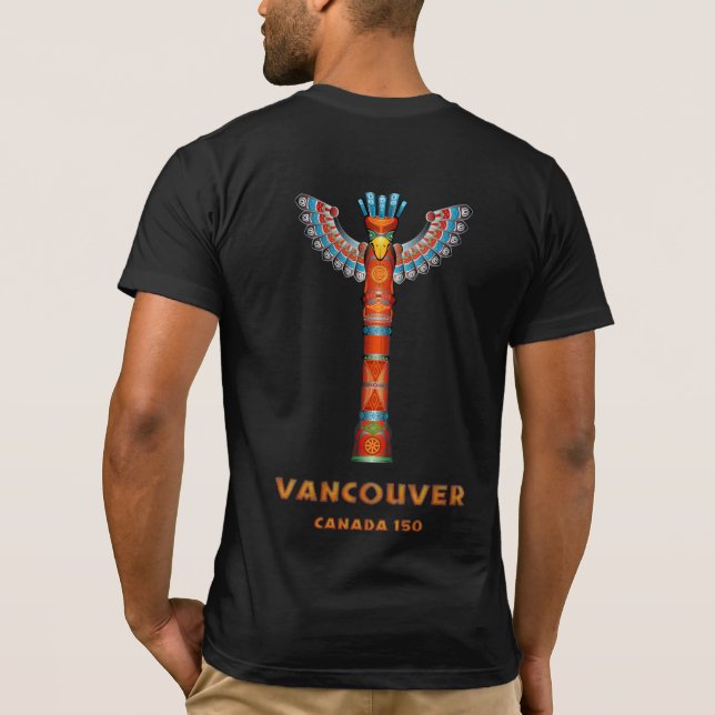 Vancouver (BC) Canadá - Polo Totem (Verso)
