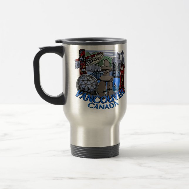 Vancouver Canada Caneca de viagem Souvenir Cups (Esquerda)