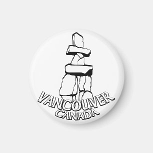 Vancouver Canadá Imã de geladeira Souvenir Magne