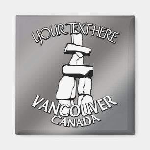 Vancouver Canada Imã de geladeira Souvenir Magnet
