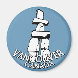 Vancouver Canada Imã de geladeira Souvenir Magnets