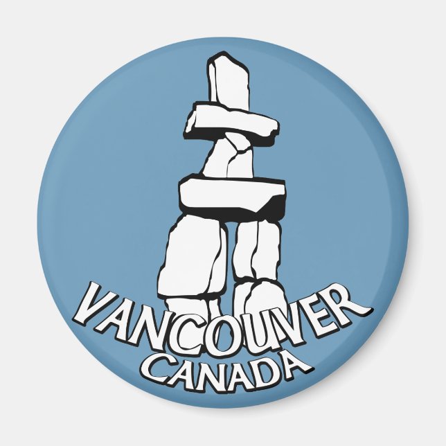Vancouver Canada Imã de geladeira Souvenir Magnets (Frente)