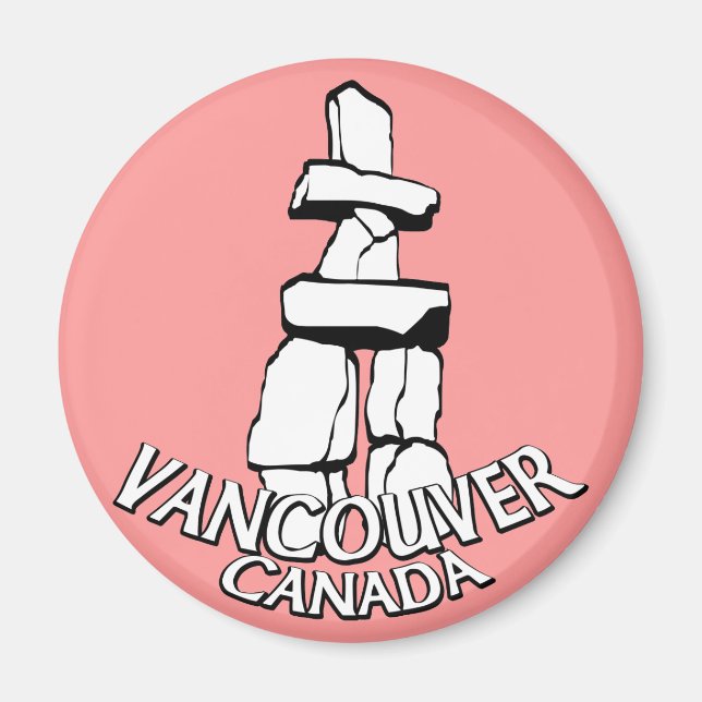 Vancouver Canada Imã de geladeira Souvenir Magnets (Frente)
