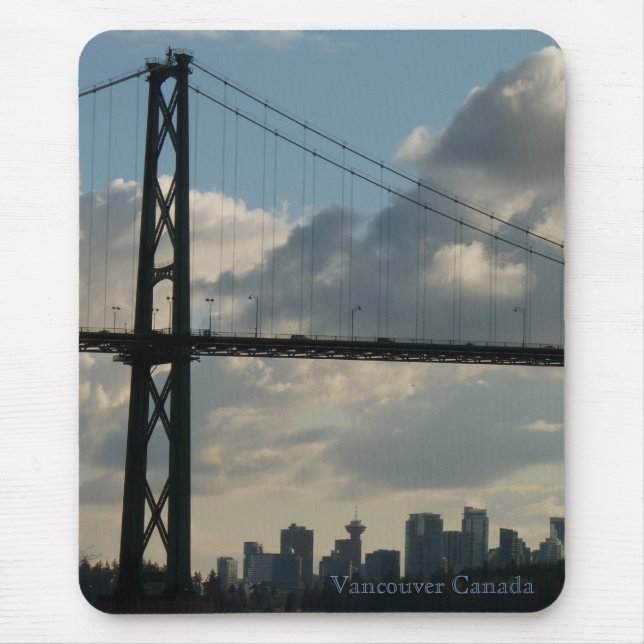 Vancouver Canada Souvenir Mouse Pad Vancouver Gift (Frente)