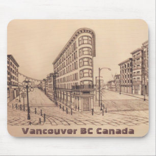 Vancouver Canada Souvenir Mousepad Gastown Gifts