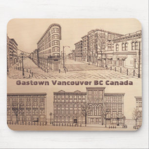 Vancouver Canada Souvenir Mousepad Gastown Gifts
