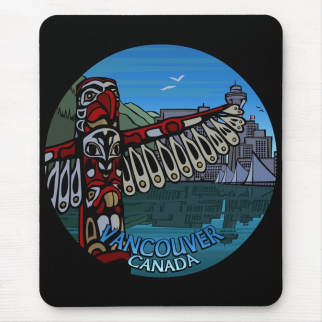 Vancouver Canada Souvenir Mousepad Vancouver Gifes (Frente)