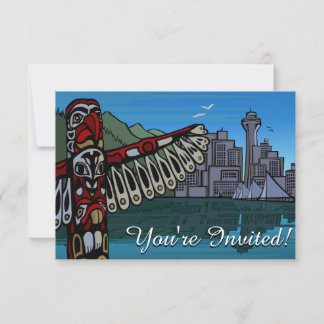 Vancouver Convites RSVP de Vancouver Personalizado