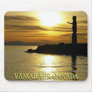 Vancouver Mousepad Souvenir Vancouver Sunset Gifes
