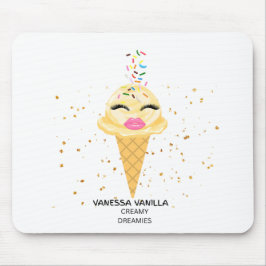 Vanessa Vanilla Creamy Dreamies Mouse Pad
