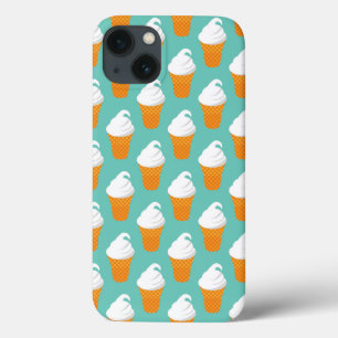 Vanilla Ice Cream Cone Pattern