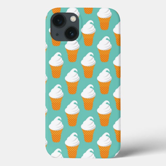 Vanilla Ice Cream Cone Pattern (Verso)