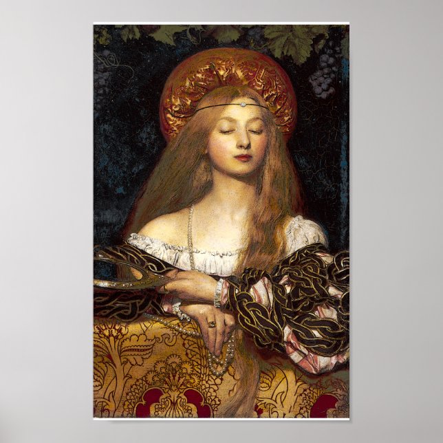 Vanity Pre-Raphaelite poster (Frente)