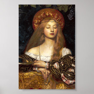 Vanity Pre-Raphaelite poster