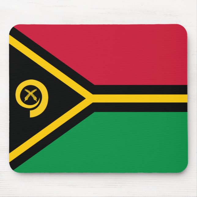 Vanuatu Flag Mousepad (Frente)