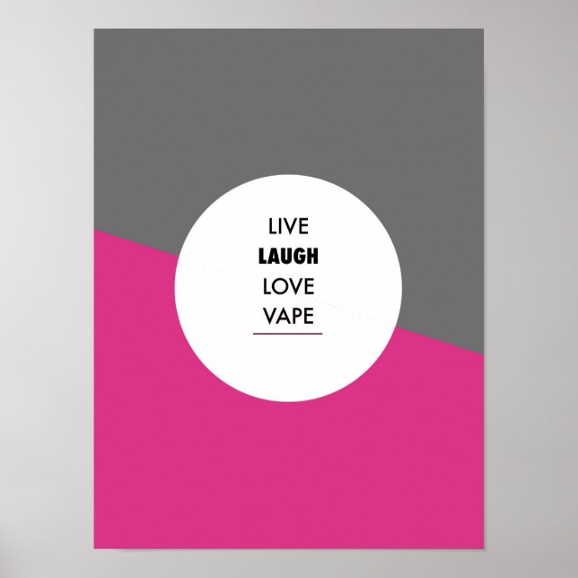 Vape cita Poster Premium (Frente)