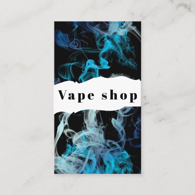 Vape Compra Cigarro Cartão de visita (Frente)