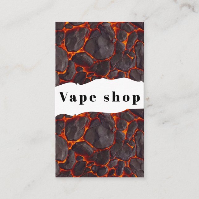 Vape Compra Cigarro Cartão de visita (Frente)